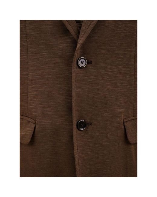 Daniele Alessandrini Brown Blazers for men
