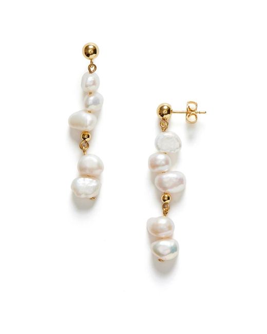 Earrings Anni Lu en coloris Metallic