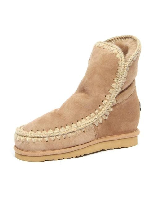 Mou Natural Winter Boots