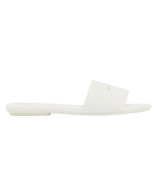ARMANI EXCHANGE White Sliders for men
