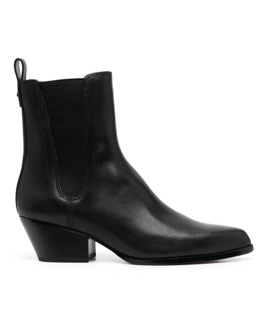 Michael Kors Black Cowboy Boots