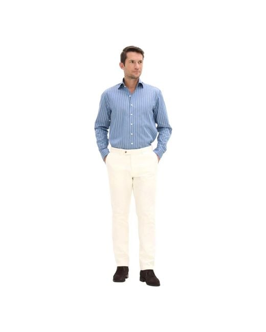Oscar Jacobson Natural Chinos for men