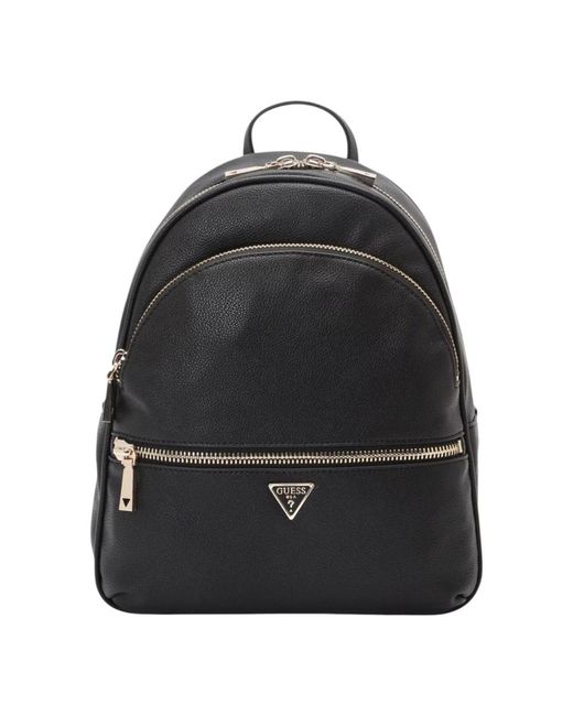 Guess Black Backpacks