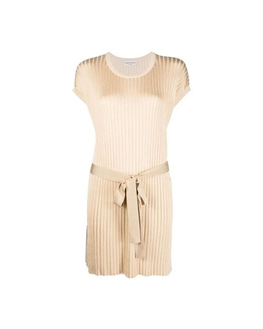 Sonia Rykiel Natural Short Dresses