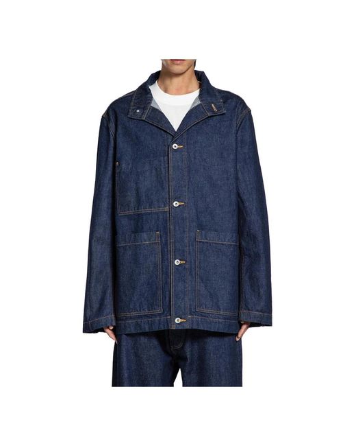 Studio Nicholson Blue Denim Jackets for men