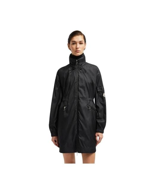 Moncler Black Rain Jackets