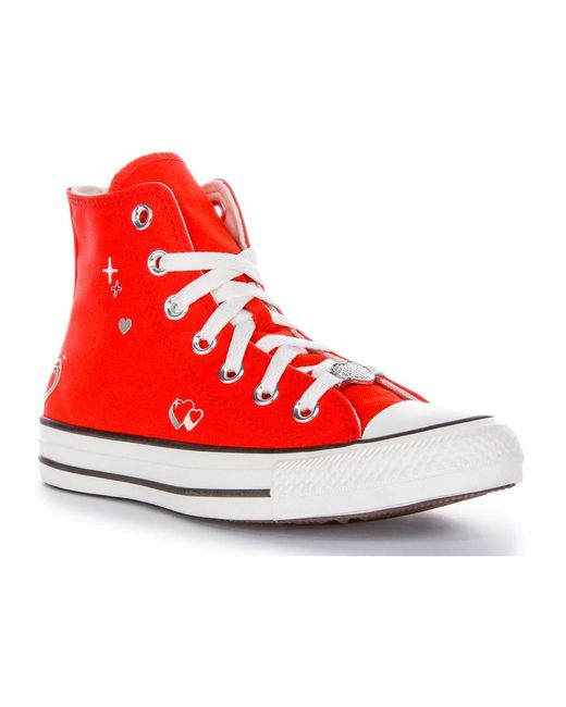 Converse Red Sneakers
