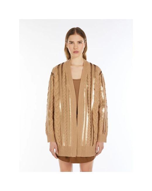 Max Mara Natural Cardigans