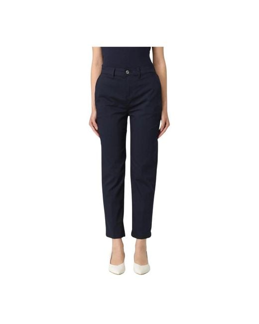 Liu Jo Blue Slim-Fit Trousers