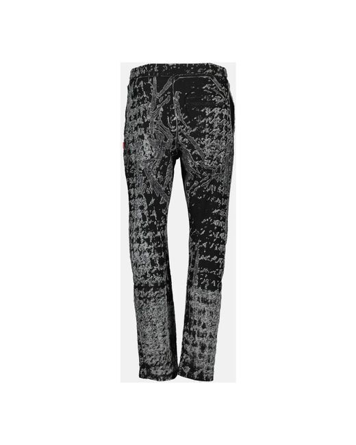 DIESEL Gray Slim-Fit Trousers for men
