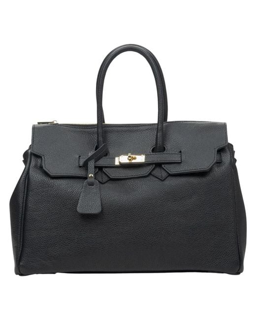 Handbags ESTRO de color Black