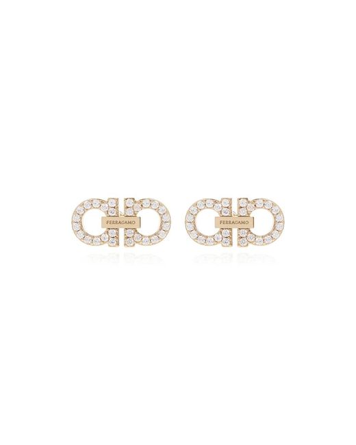 Earrings di Ferragamo in White