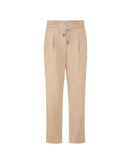 Marc Cain Natural Straight Trousers