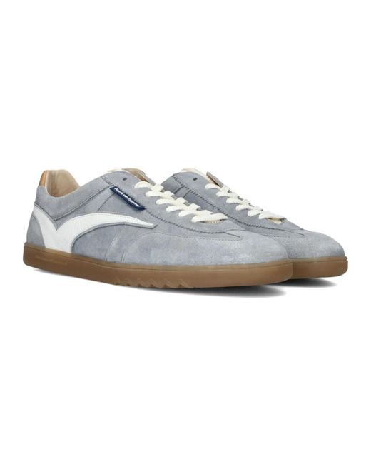 Floris Van Bommel Blaue Herren Sneakers Low Top in Blue für Herren