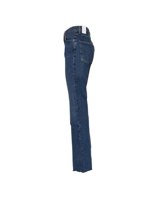 Agolde Blue Bootcut Jeans