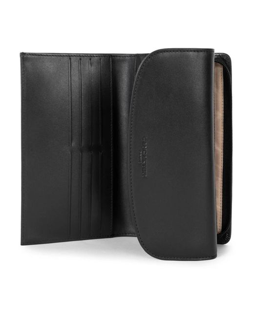 Lancaster Accessoires ,Zwart ,Leer Wallets Cardholders in het Black voor heren