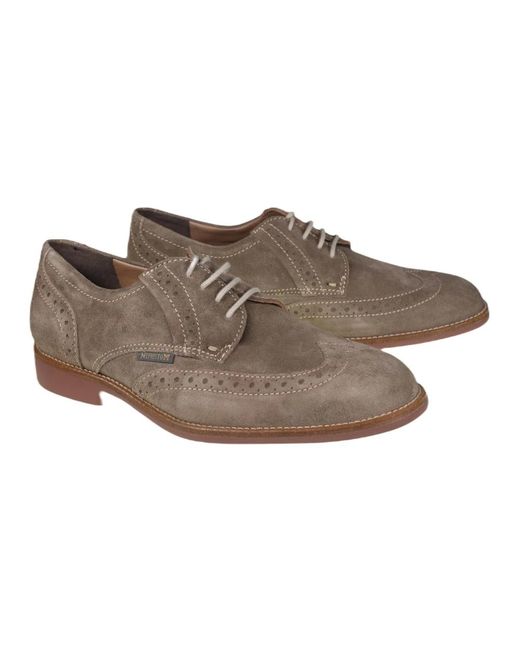 Laced Shoes Mephisto de hombre de color Brown