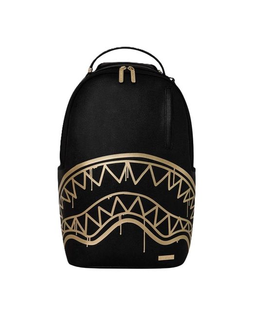Sprayground Black That Drap Rucksack
