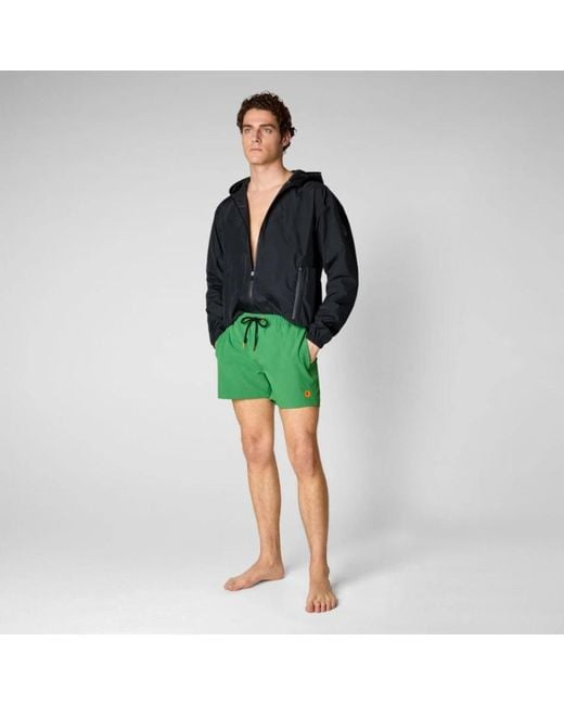 Save The Duck Green Beachwear for men
