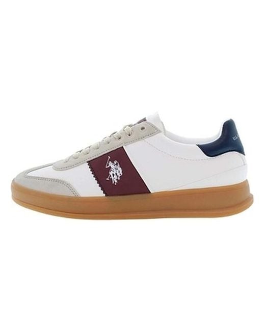U.S. POLO ASSN. White Sneakers for men