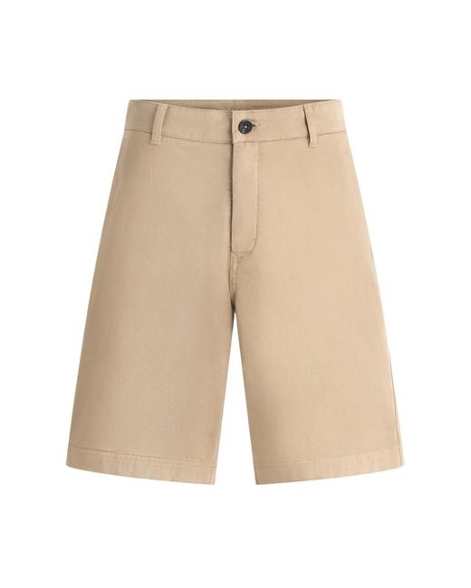 Fusalp Korte Broeken ,Katoen Holion Shorts in het Natural voor heren