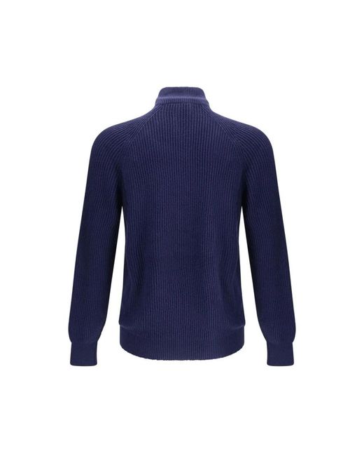Cardigans Brunello Cucinelli de hombre de color Blue