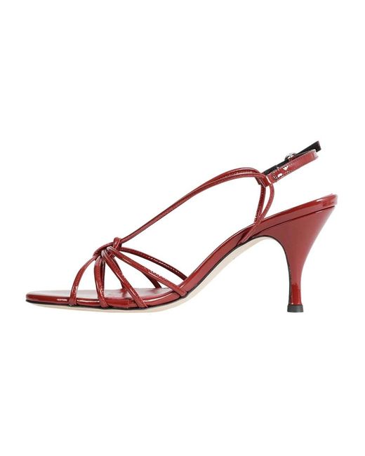 Aeyde Pink High Heel Sandals