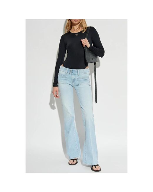 DIESEL Boot-Cut Jeans in het Blue