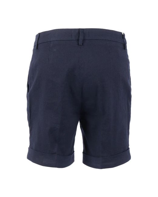 Fay Blue Casual Shorts for men