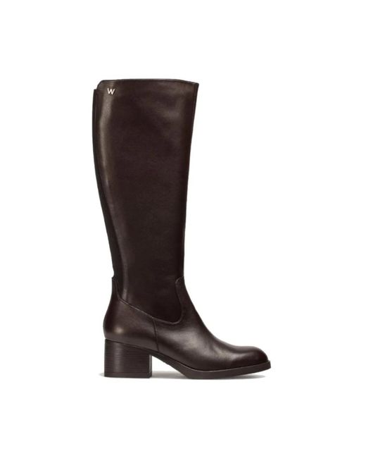 Wonders High Boots in het Brown