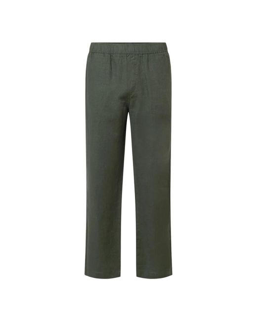 Samsøe & Samsøe Leinen Freizeithose in Green für Herren