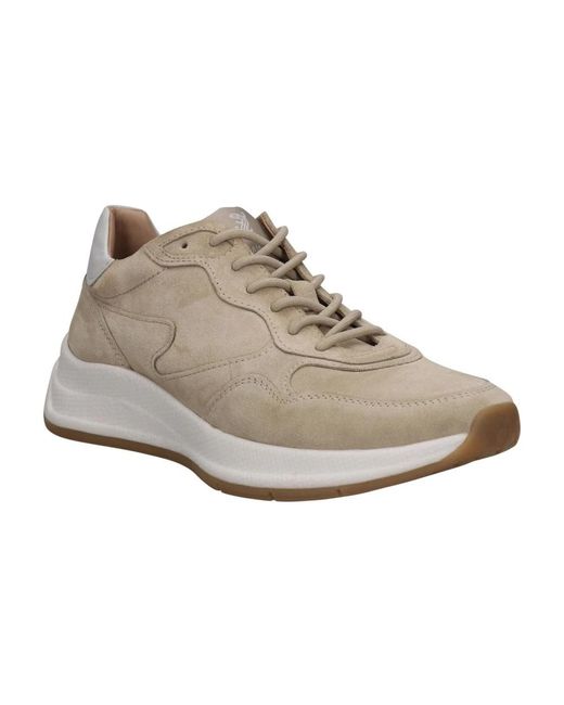 Salamander Gray Ledersneaker