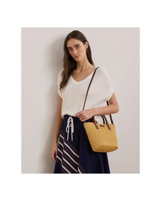 Ralph Lauren Brown Handbags