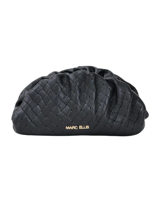 Marc Ellis Black Elegante Denia Plot Schwarze Clutch