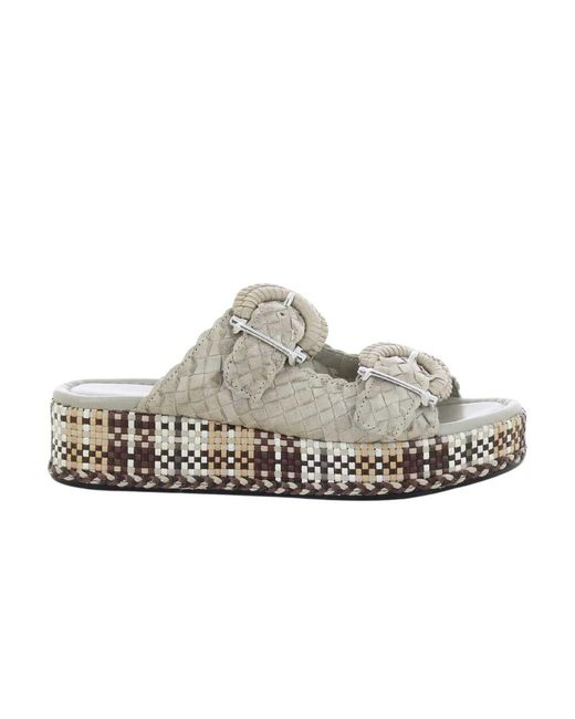 Pons Quintana Gray Taupe Damenschuhe Stilvolles Modell