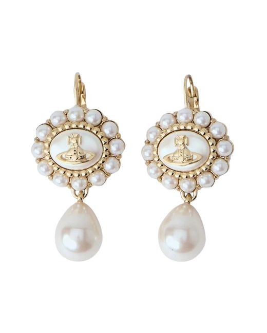 Vivienne Westwood Metallic Earrings