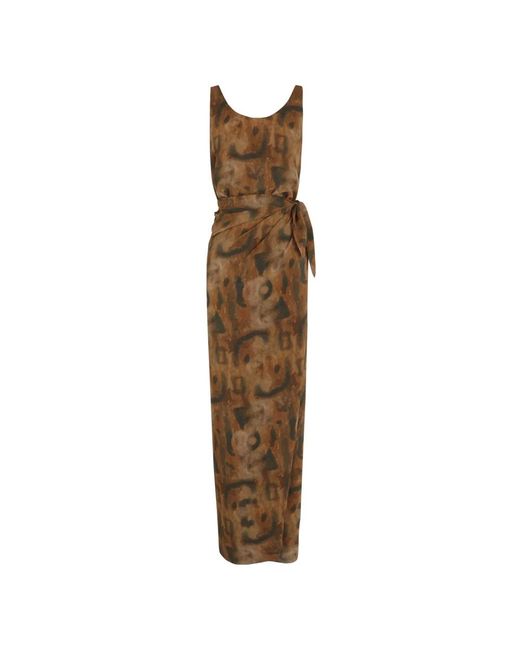 Cortana Brown Summer Dresses