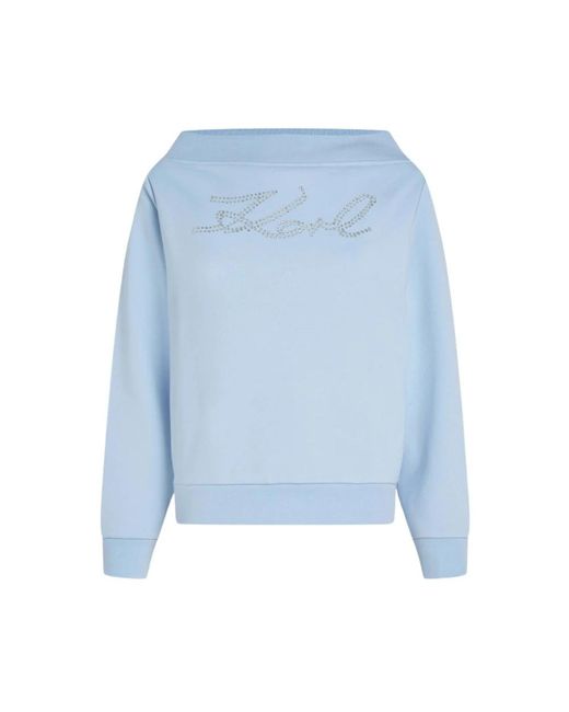 Karl Lagerfeld Sweatshirts in het Blue