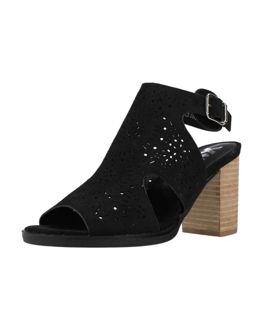 High Heel Sandals Xti de color Black