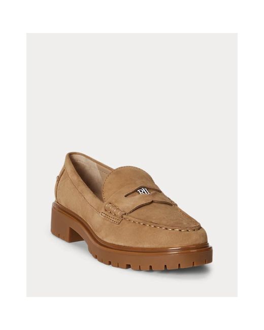 Ralph Lauren Brown Loafers
