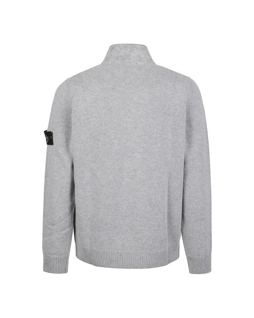 Cardigans Stone Island de hombre de color Gray
