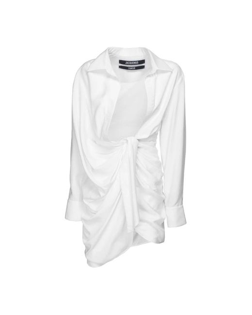 Jacquemus Kleedjes ,Wit ,Kleedjes in het White