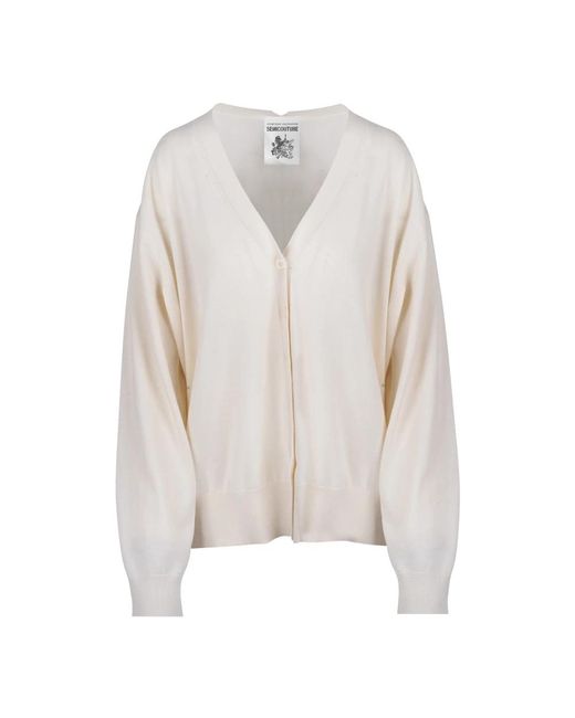 Semicouture White Cardigans