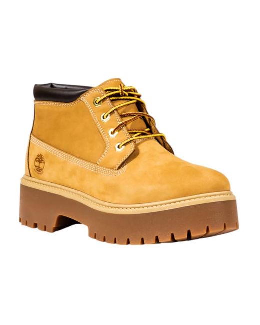 Lace-Up Boots Timberland de color Yellow