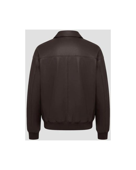 Carrera Black Leather Jackets for men