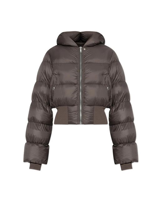 Down Jackets di Rick Owens in Brown