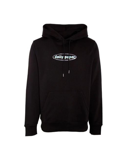 Daily Paper Hoodie holt in Black für Herren