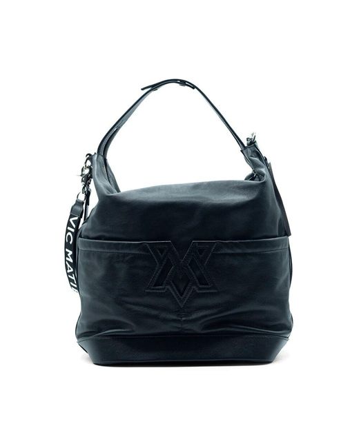 Vic Matié Blue Giulia schwarze tasche