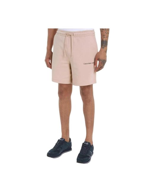 Shorts > casual shorts Calvin Klein pour homme en coloris Natural