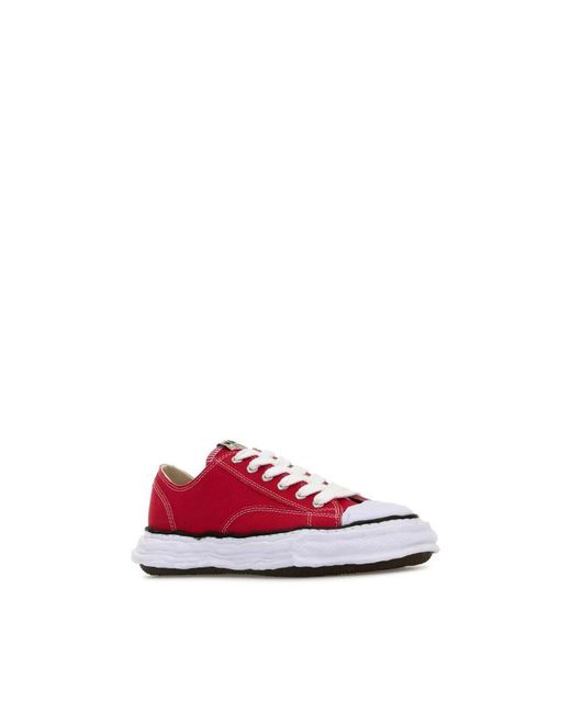 Maison Mihara Yasuhiro Red Sneakers for men